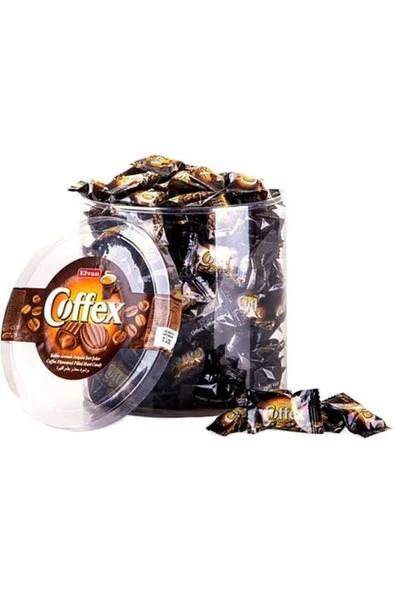 EGENESA GIDA Coffex Kahve Aromalı Dolgulu Sert Şeker 1000g