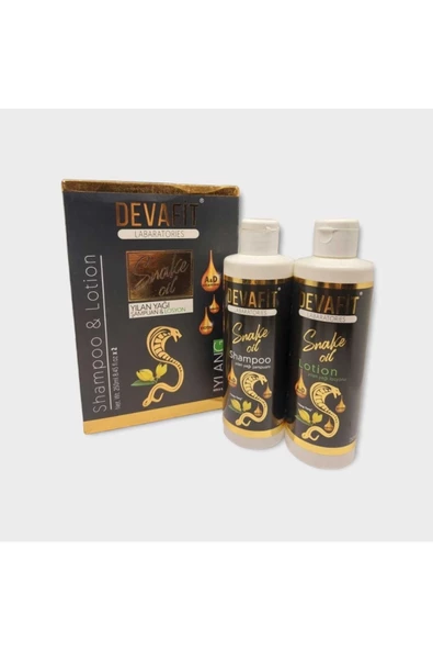DEVAFİT Yılan Yağı Losyon 250 ml ve Şampuan 250 ml