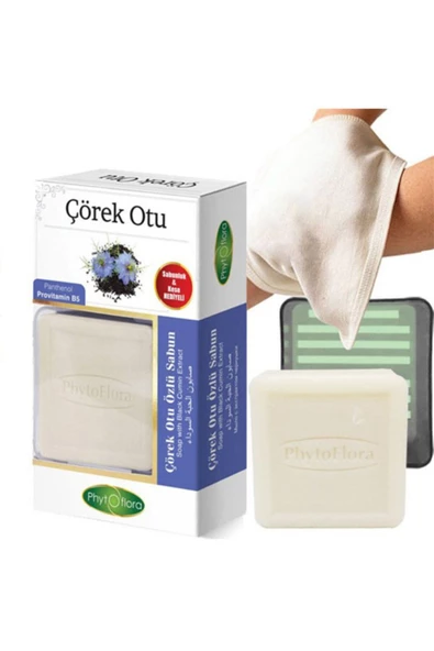 Phytoflora Çörekotu Özlü Sabun 125g Kese Ve Sabunluk