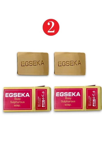 egseka Egza Kükürtlü Sabun 2 Adet