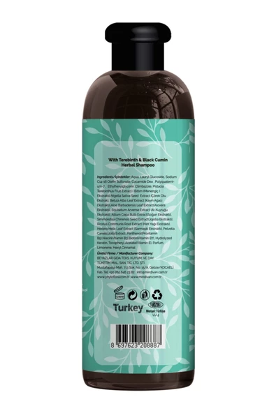 Tuzsuz Dökülen Ve Kepekli Saçlara Özel Bıttım Özlü Bitkisel Şampuan 400 ml - 5