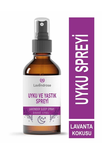 Lavendrose Doğal Lavanta Özlü Uyku Ve Yastık Spreyi Lavender Sleep And Pıllow Spray 50 ml