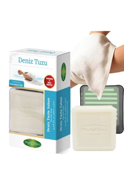 Phytoflora Deniz Tuzlu Sabun 125 Gr (kese Ve Sabunluk Hediyeli)