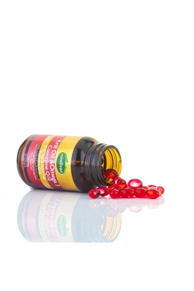 Krill Oil & Omega 3 1330 Mg Balık Yağı 60 Softjel & Coenzyme Q10 - 2