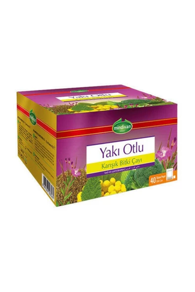 Mindivan Yakı Otlu Çay 40 Süzen Poşet