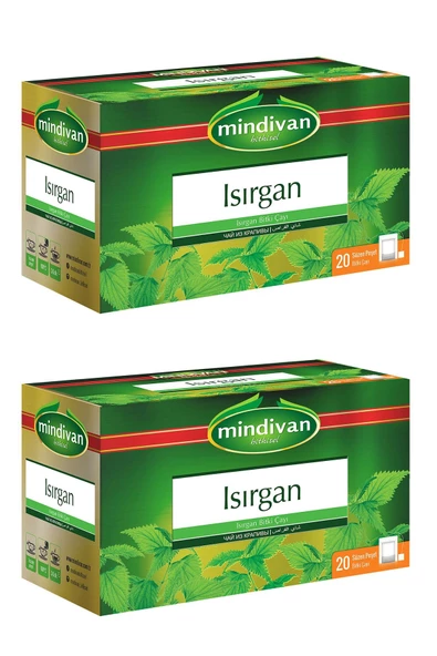 Mindivan 2 Adet Isırgan Bitki Çayı