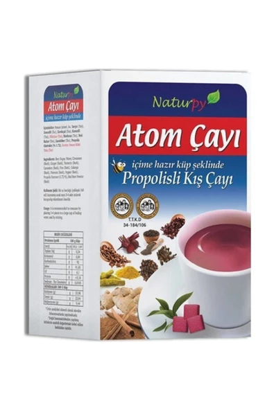 Sakız Ağacı Naturpy Atom Propolisli Küp Kış Çayı 150 G