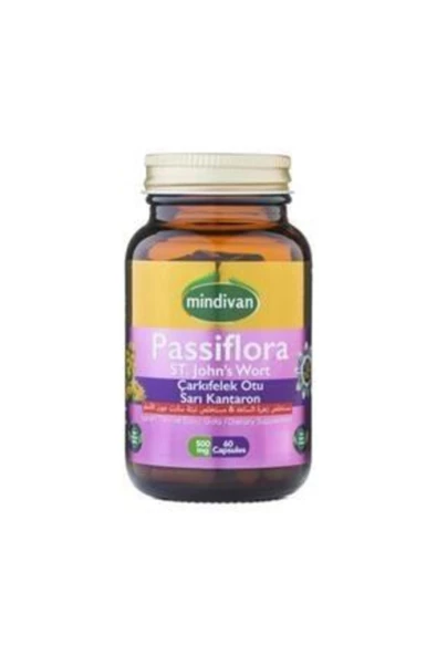 Mindivan Iyi Geceler Çayı Ve Passiflora Çarkıfelek Otu Ve Kantaron Ekstreli Kapsül - 3