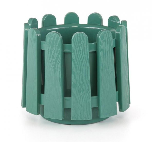 Omnipazar SO-İS04 İstanbul Dekoratif Yuvarlak Saksı 14,1 lt No 4 - Resim 2