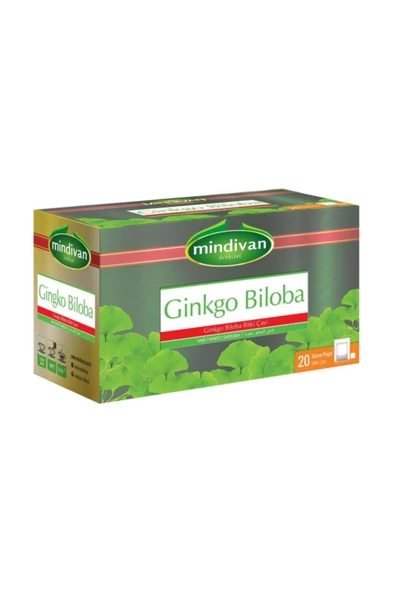 Mindivan Ginkgo Biloba Bitki Çayı 20 li - 1