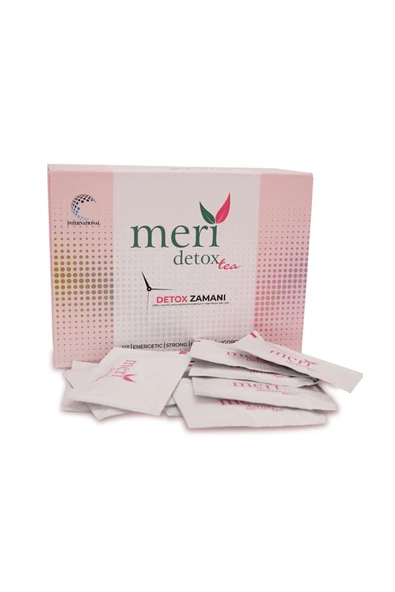 Meri Detox Tea Detoks Çayı 60 Adet 1 Aylık Kullanım Için 1 Aylık Paket