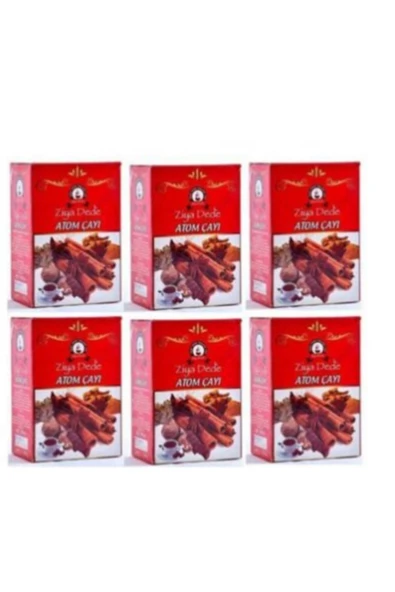 Ziyadede Atom Çayı 170 gr Ziya Dede 6 Kutu