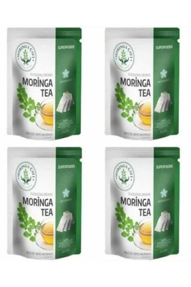 Black Natural Moringa Süzen Poşet Çay 4 Adet