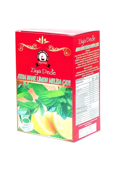 Ziyadede ZİYA DEDE ATOM NANE-LİMON&MELİSA ÇAYI 140 GRAM 3 ADET