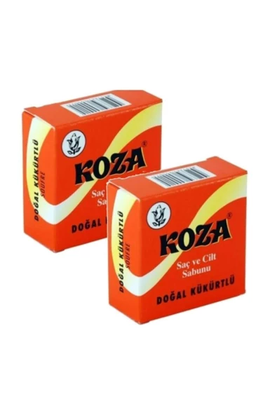 Koza Sabun 100 gr Doğal Kükürtlü X 2 Adet