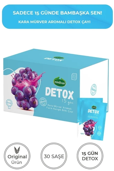 Mindivan 2 Adet Detoks Çayı Soğuk Ve Sıcak Içim Keyfi Detox 15 Gün 2