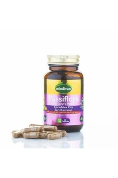 Mindivan Iyi Geceler Çayı Ve Passiflora Çarkıfelek Otu Ve Kantaron Ekstreli Kapsül - 4
