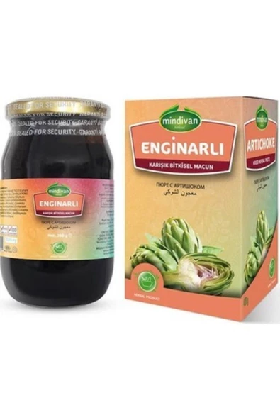 Aktar Store Mindivan Enginarlı Karışık Bitkisel Macun 350 Gr