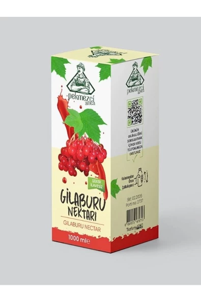 Gilaburu Suyu 1 Lt Şeker Ilavesiz 2 ADET - 2