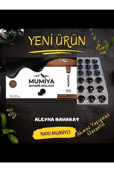 aleyna baharat Mumiyo Tablet 30'lu Mumiya Tablet