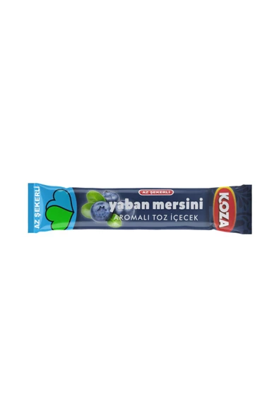 Az Şekerli Tek İçimlik Yaban Mersini Aro. İçecek Tozu (30 Stick) - 2