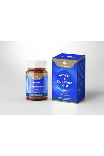 Şenay Alftamin Akdiken & Karnıyarık Otu 860 Mg 60 Kapsül