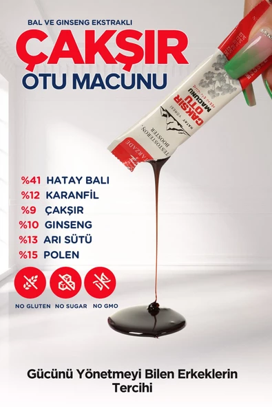 Çakşır Otu Macunu 1 Kutu - 6