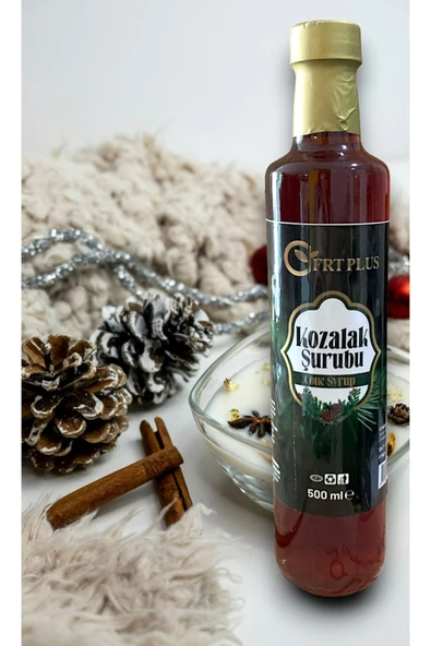 FRT PLUS Doğal Katkısız Çam Kozalak Şurubu 500 ML
