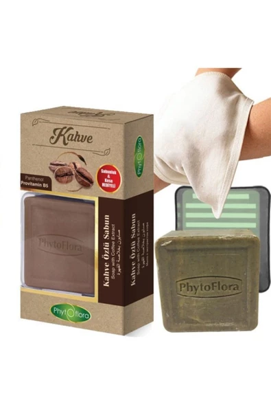 Phytoflora Kahve Özlü Sabun 125g (kese Ve Sabunluk Hediyeli)