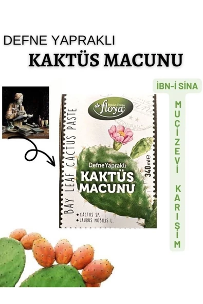 Dr. Floya Defne Yapraklı Kaktüs Macunu 340 gr