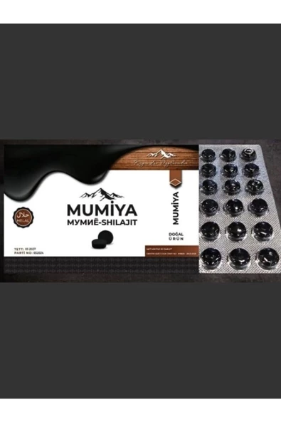 aleyna baharat Mumiyo Tablet 30'lu Tablet Mumiya Tablet 3 ADET - 3