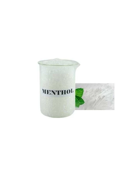 Kimyacınız Kristal Mentol Menthol - Hamam, Sauna, Buhar 100 GR, Saf Mentol, Kozmetik Mentol