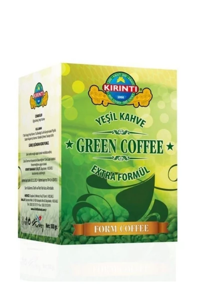 Aleyna Bitkisel Kırıntı Yeşil Kahve - Green Coffea Extra Formül * 2 Adet