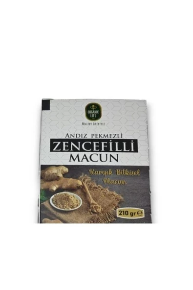 organic life Zencefilli Macun Andız Pekmezli Zencefilli Macun 240 g