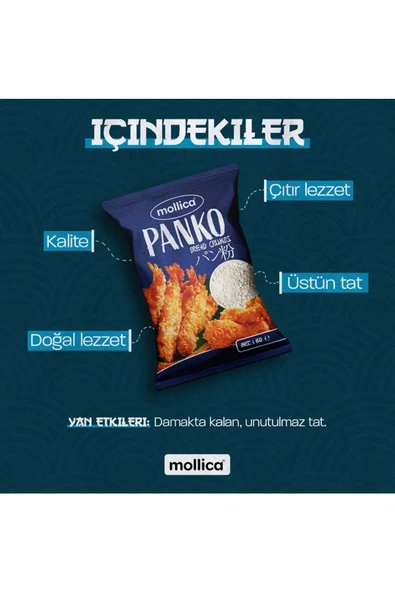 mollica MOLLİCA PANKO EKMEK KIRINTISI 1 KG - 2
