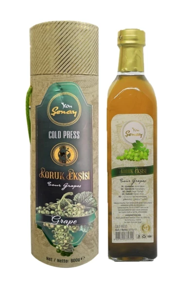 Şenay Koruk Ekşisi 600 Gr Ekşi Sos Üzüm Koruğu - 2