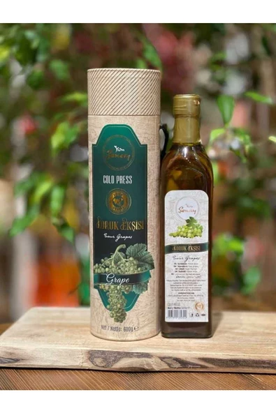 İsem Konşenay %100 Doğal Saf Katkısız Koruk Ekşisi 600 Gr