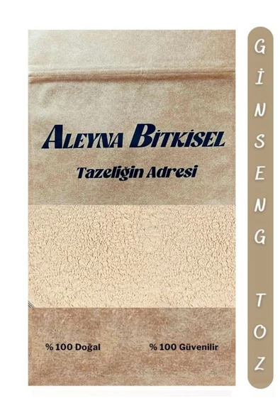 Aleyna Bitkisel Ginseng Toz 50 G