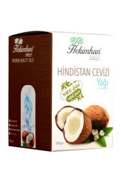 Hekimhan Katı Hindistan Cevizi Yağı, Katı Yağ, 150 Gram