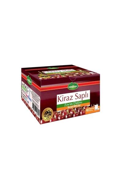 Mindivan Kiraz Saplı Form Çayı 40'lı ( Diet Destek Ürünü )