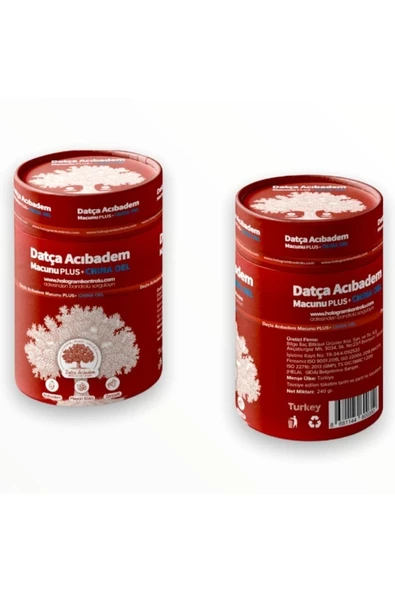 Datça Acıbadem Macunu, Plus China Oel, 240 Gram, Datça Macunu Plus - 6