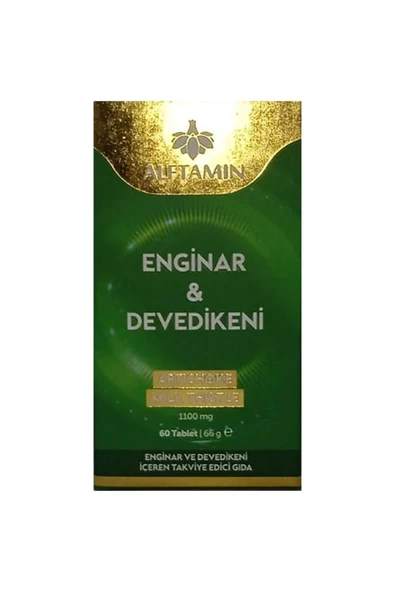 Alftamin Enginar & Devedikeni 1100 Mg 60 Tablet - 2