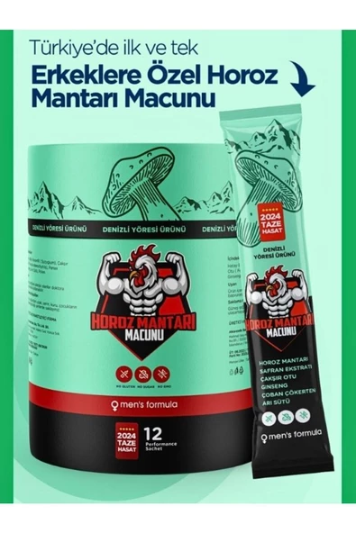 aleyna baharat Horoz Mantarı Macunu Güç Kuvet Macunu