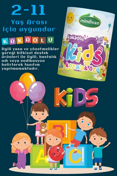 Kids Çocuklar Için Özel Kakaolu Kozalak Macunu 240gr * 2 Adet - 2