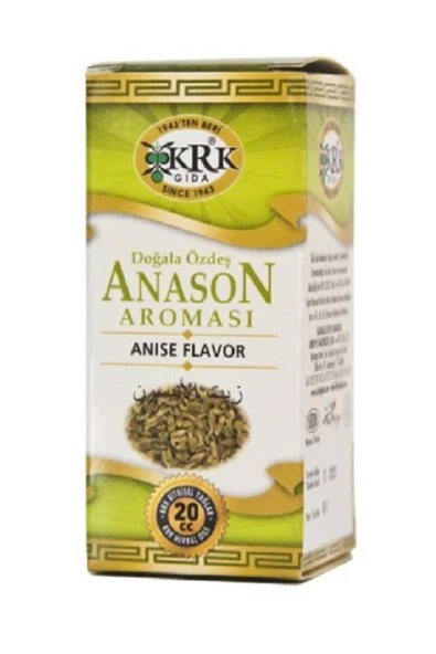 Krk Gıda Anason Aroması 20 ml