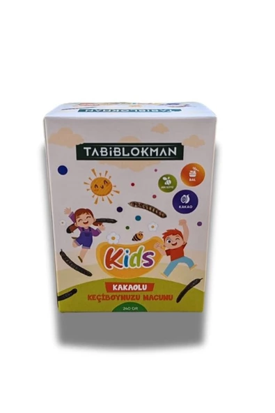 Tabib Lokman Çocuklar Için Özel Kakaolu Keçiboynuzu Macunu (KİDS) 240 gr