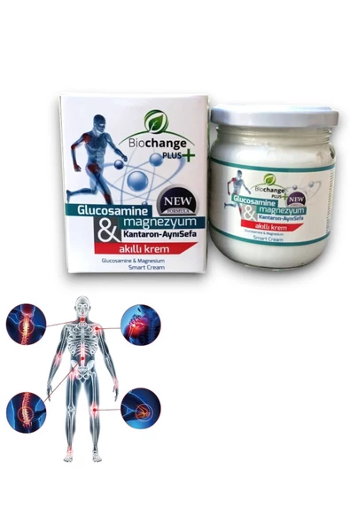 Biochange Akıllı Krem Glucosamine Magnezyum 210 Ml