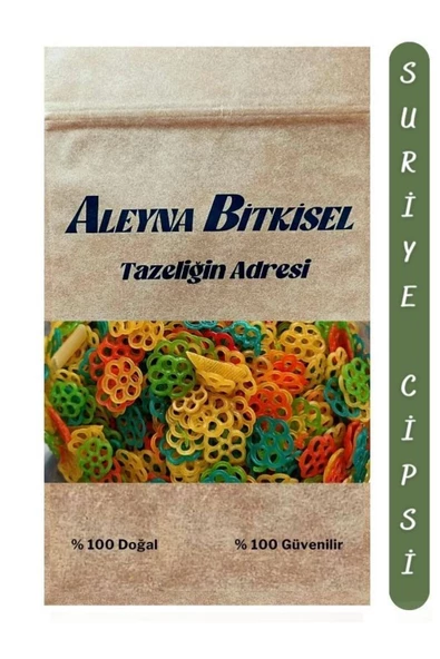 Aleyna Bitkisel Suriye Cipsi 100 G Sihirli Cips Yağda Açılan