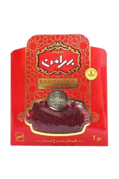 bahraman (1gr) Saffron Safran (hologramlı) Orjinal