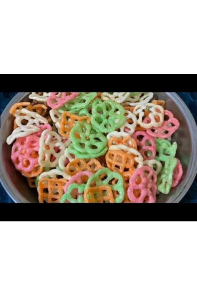 Renkli Yağda Açılan Mısır Cips (suriye Cips) 500gr - 3